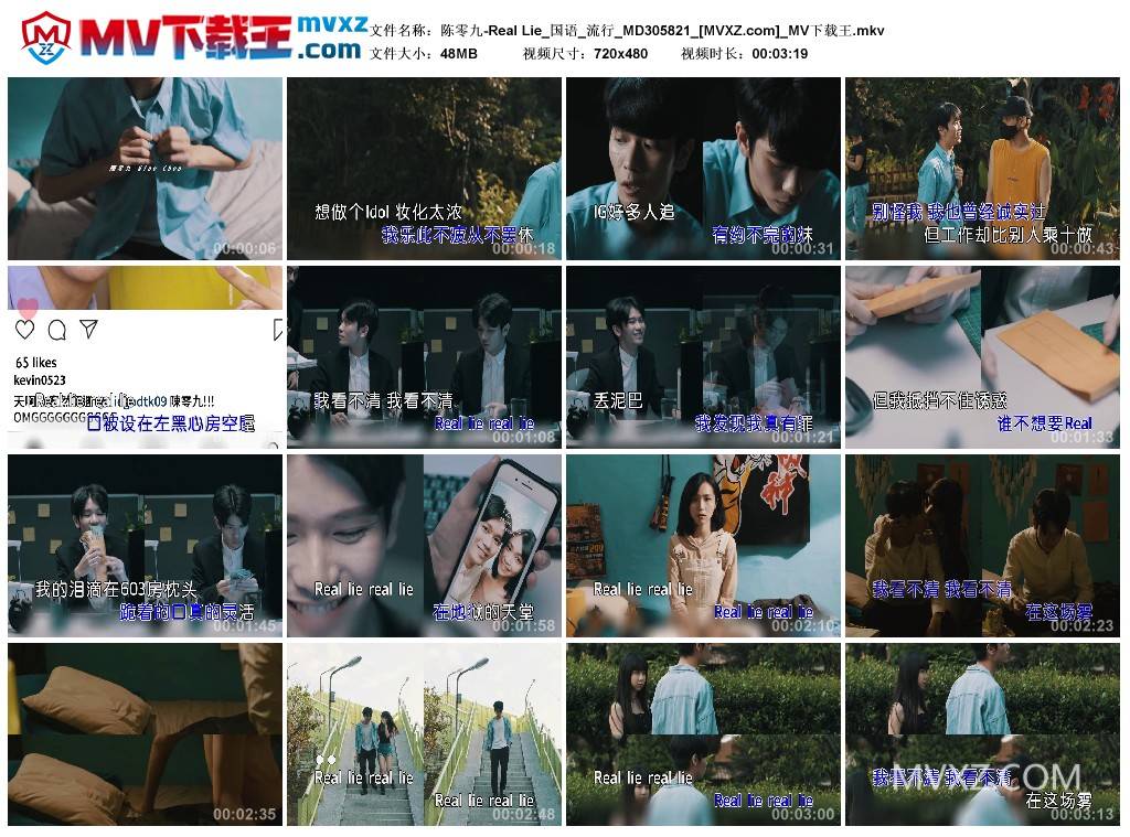 陈零九-Real Lie_国语_流行_MD305821